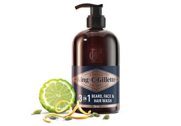 Очищающий бальзам для бороды King C GILLETTE, 350мл