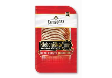 Šaltai rūkyta KLEBONIŠKA nugarinė, a. r., 80 g