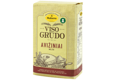 Visų grūdo dalių avižiniai miltai MALSENA, 1 kg