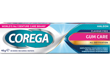 Fiksuojamasis dantų protezų kremas COREGA GUM, 40 g