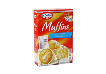 Jogurtinių keksiukų miltų mišinys DR. OETKER, 335 g