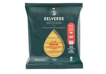 Lazanijos lakštai DELVERDE ONDINE, Nr. 106, 500 g