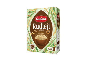 Rudieji ryžiai GALINTA, 400 g