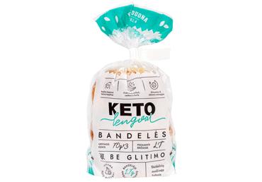 KETO bandelės, 210 g