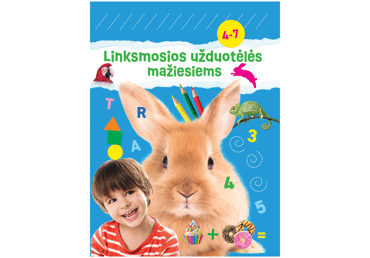 Knyga LINKSMOSIOS UŽDUOTĖL. MAŽIESIEMS 3