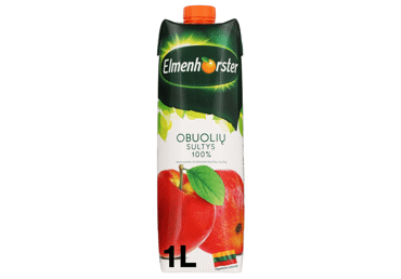 Obuolių sultys ELMENHORSTER (100%), 1 l