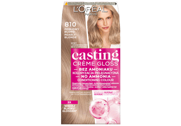 L'Oreal Paris Casting Creme Gloss pusiau ilgalaikiai plaukų dažai be amoniako, 810