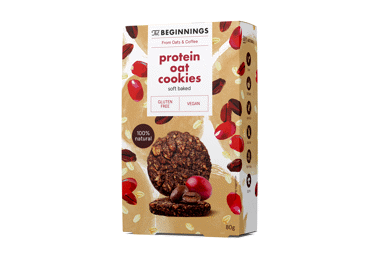 Oatmeal protein cookies BEGINNINGS, 80 g