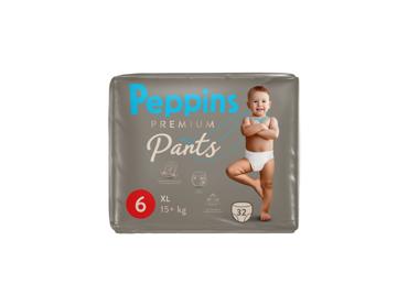 Sauskelnės-kelnaitės PEPPINS PREMIUM,15+kg,XL,32vn