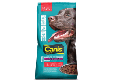 Šunų ėdalas CANIS MAJOR jautiena 3 kg, 3 kg