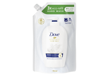DOVE ORIGINAL жидкое мыло пополнение, 750 мл