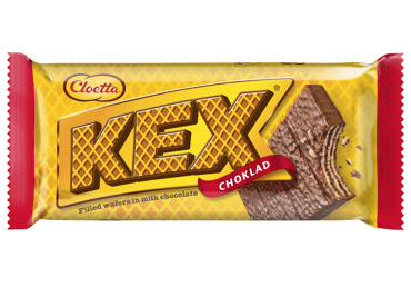 Vaflinis batonėlis KEX, padengtas pieniniu šokoladu, 60 g
