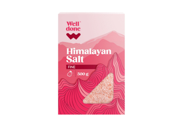 Himalayan pink fine salt WELL DONE, 500 g