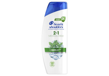 Plaukų šampūnas HEAD&SHOULDERS Menthol 2in1, 400 ml