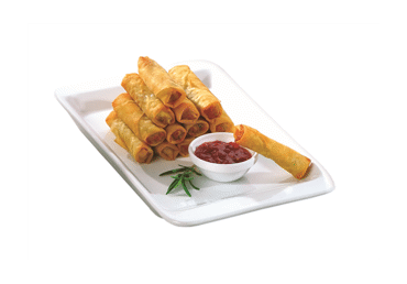 Daržovių suktinukai SPRING ROLLS su saldžiarūgščiu padažu, 250 g