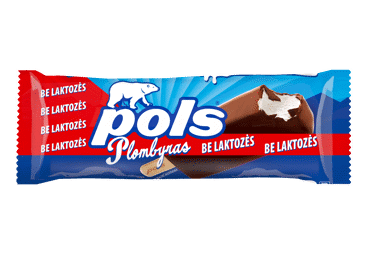 Plombyriniai ledai POLS, be laktozės, 75 g
