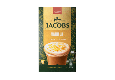 Instant coffee drink JACOBS CAPPUCCINO VANILLA, 96 g