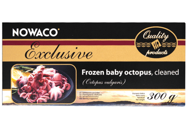 Šaldyti maži aštuonkojai NOWACO, 300 g