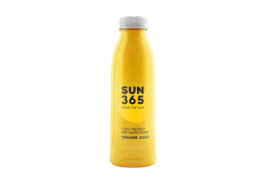 Nepasterizuotos apelsinų sultys SUN 365, 500 ml