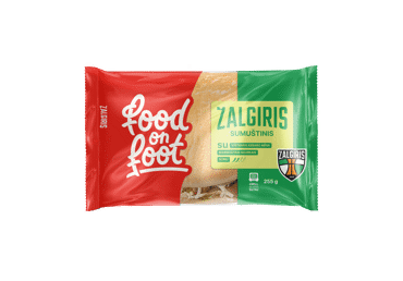 ŽALGIRIO sumuštinis su vištiena, marinuotais agurkais, sūriu, 255 g