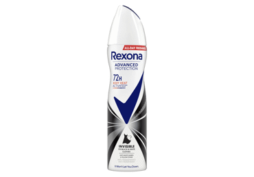 Moteriškas purškiamasis antiperspirantas REXONA ADV.P.I.B&W, 150 ml