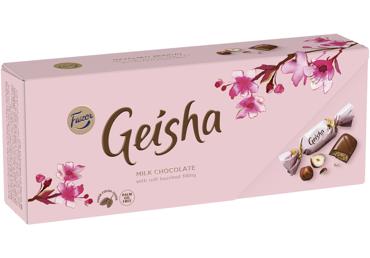 Saldainiai GEISHA su lazdynų riešutų įdaru, 250 g