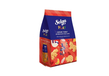 Sausainiai SELGA CIRKAS, vanilės skonio, 300 g