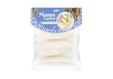 Frozen grated potato cepelinai MAMOS with cottage cheese filling, 800 g