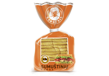 GARDĖSIO SUMUŠTINIŲ duona, 250 g