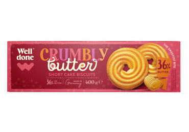 Crispy cookies with butter WELL DONE, 400 g