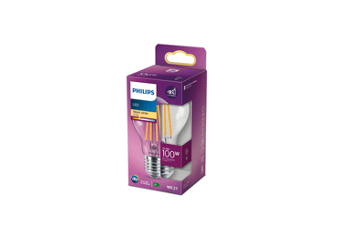 LED lemputė PHILIPS (E27, A60, 100W, 2700K, 1521lm)