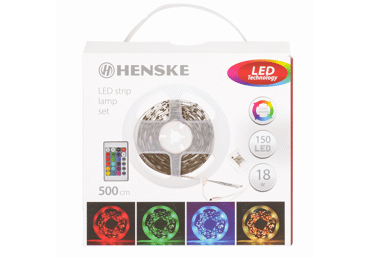 LED juostos rinkinys HENSKE, 1 vnt.