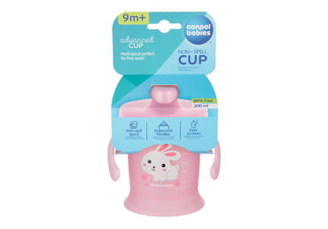 Neišsipilantis puodelis CANPOL, 180 ml, nuo 9 mėn., 1 vnt.