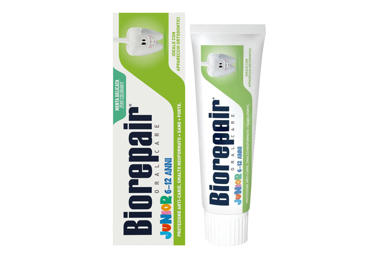 Dantų pasta 6 - 12 metų vaikams BIOREPAIR JUNIOR MINT, 75 ml