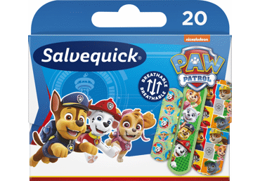 Vaikiškų pleistrų rinkinys SALVEQUICK PAW PATROLS, 20 vnt., 20 vnt.