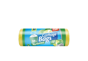 Kvapnūs šiukšlių maišai HOME EXPERT, 35 l, 15 vnt, 15 vnt.