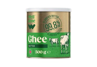 Lydytas sviestas GHEE WELL DONE, 98,8 % rieb. s. m., 500 g