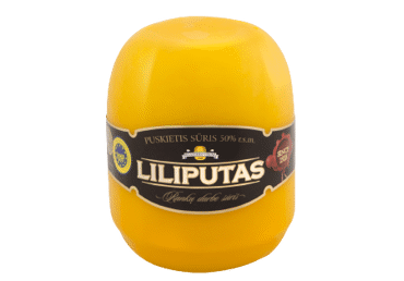 Puskietis fermentinis sūris LILIPUTAS, 50 % rieb. s. m., 500 g