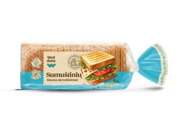 Sumuštinių duona skrudinimui WELL DONE, 470 g