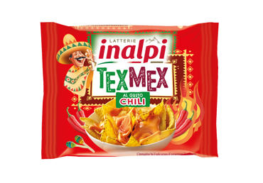 Плавленый сыр с острым перцем INALPI TEX MEX, 38% жира, 150 г