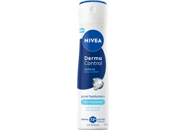 NIVEA Derma Control Defend purškiamas antiperspirantas moterims 150 ml