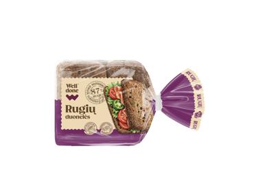 Rugių duonelės WELL DONE, 220 g