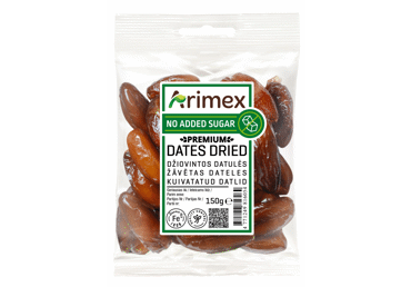 Džiovintos datulės ARIMEX PREMIUM be kauliukų, 150 g