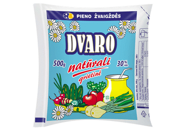 DVARO grietinė, 30 % rieb., 500 g