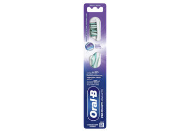 Dantų šepetėlis ORAL-B Pro-3DWhite Advanced, Whitening Clean, Medium, 1 vnt.