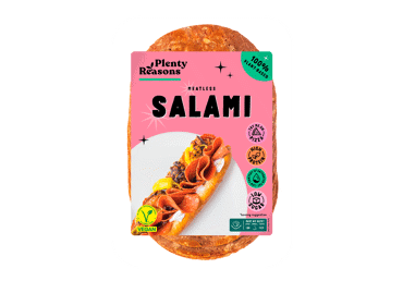 Vegetariškas saliamis PLENTY REASONS, 100 g