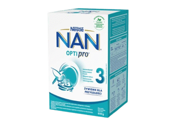 Смесь для последующего кормления NAN OPTIPRO 3, с 12 месяцев, 650 г
