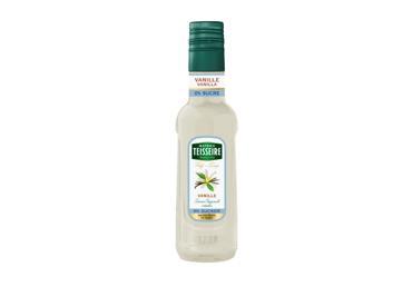 Sirupas TEISSEIRE, vanilės skonio, be cukraus, 0,25 l.