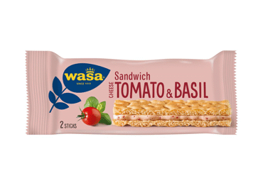 Crispy Snack with Filling WASA, tomato and basil flavor, 40 g