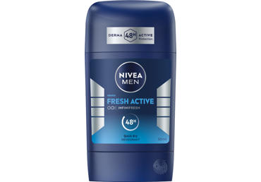 NIVEA MEN Fresh Active stick deodorant for men, 50 ml
